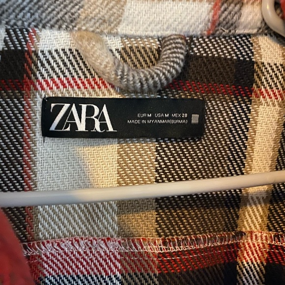 Zara plaid shaket - Picture 6 of 8